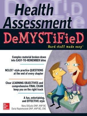 cover image of Health Assessment Demystified